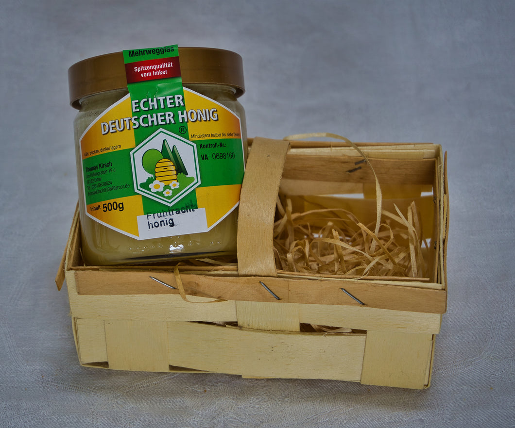 Honig, Frühtracht im 500g Glas